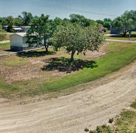 Road to Sunset Mobile Home Park in Hondo, TX.